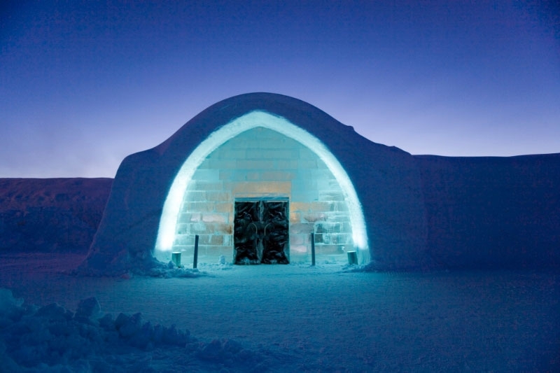 The Largest Ice and Snow Hotel in the World 