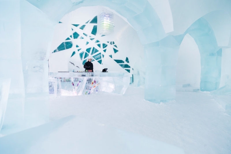 The Largest Ice and Snow Hotel in the World 