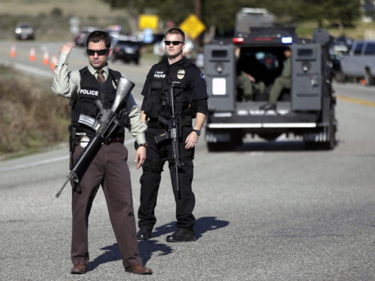 Chris Dorner, Believed to be Dead. 