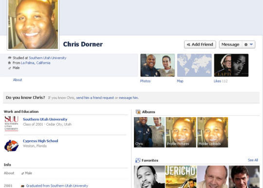 Chris Dorner, Believed to be Dead. 