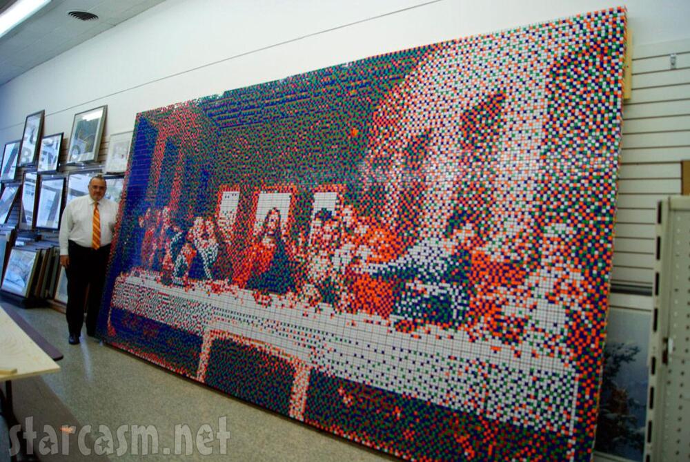 Art Made With Rubik's Cubes