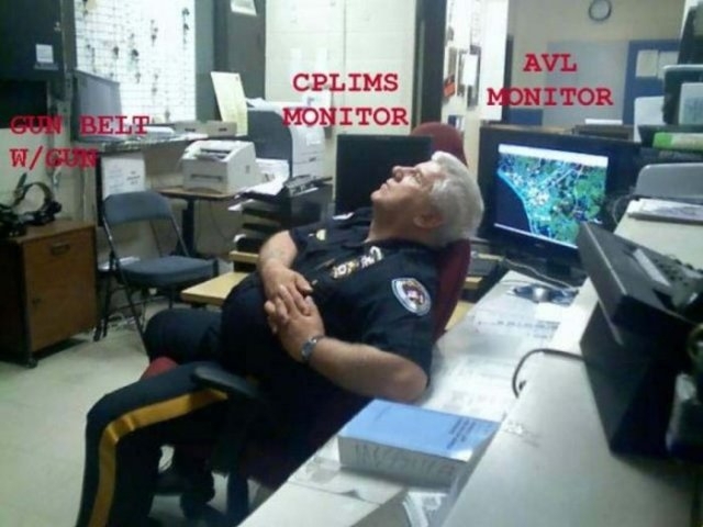 Security Guards Caught Sleeping On The Job!