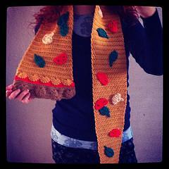 Keep Warm with This Pizza Scarf