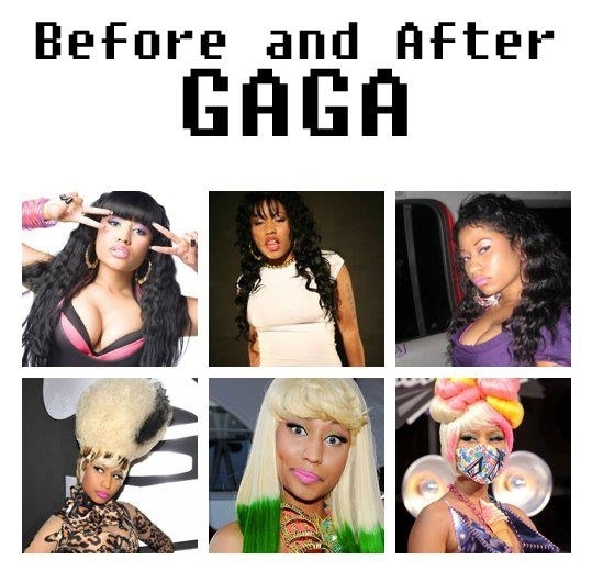 Popstars Before...And After Lady Gaga