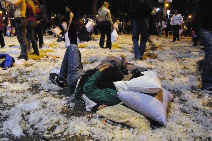 Annual Pillow Fight in San Francisco:) Another Way to Celebrate Valentines Day