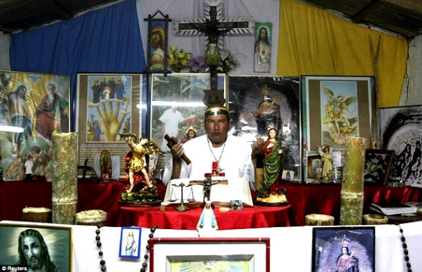 Spooky Real-Life Photos From A Colombian Exorcism