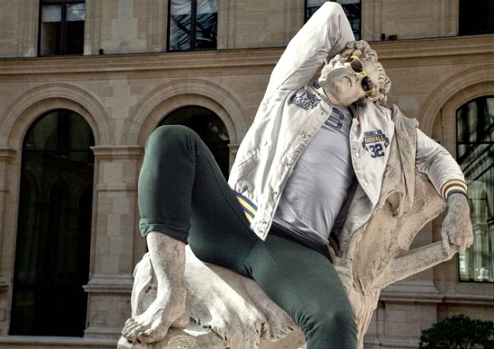 Sculptured Masterpieces Given The Hipster Look 