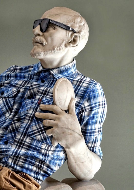 Sculptured Masterpieces Given The Hipster Look 