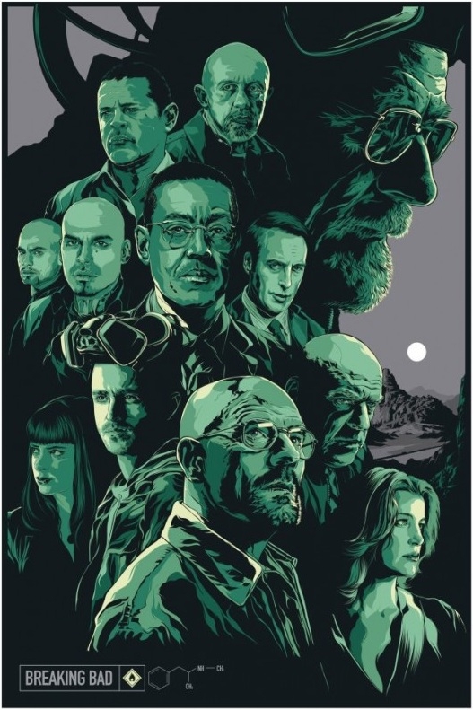 Brilliant Works From The 'Breaking Bad' Art Project 