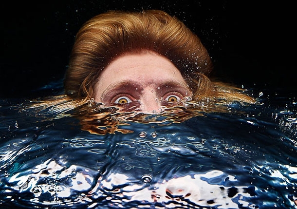 A Series Of Oddly Unsettling Underwater Portraits