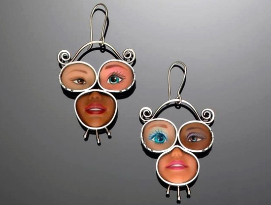 Barbie Dolls Pulled Apart & Made Into Jewellery