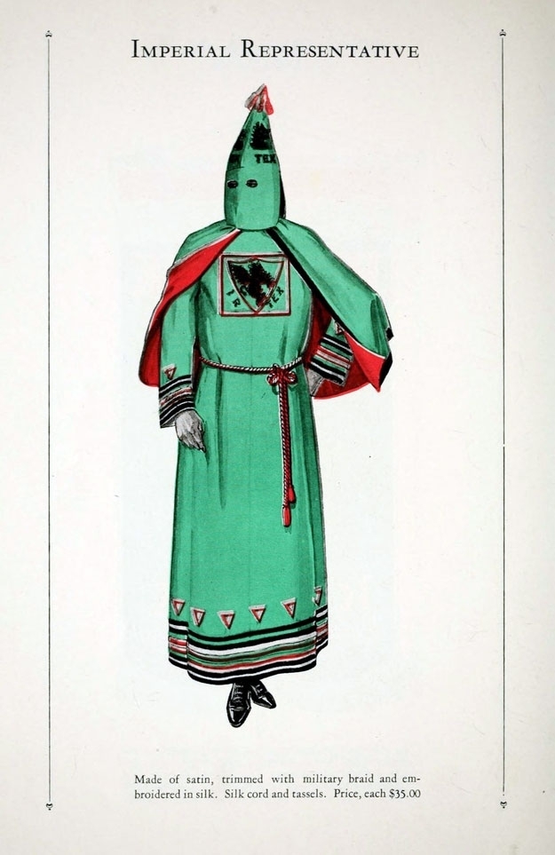 A Chilling Look At The Fashion Of The Ku Klux Klan