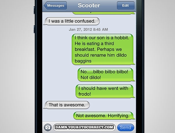 Funniest AutoCorrects Of 2012