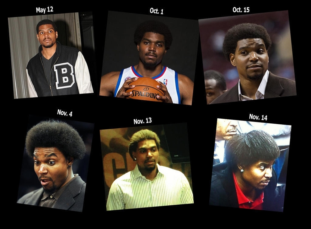 Andrew Bynum's New Hair, what is he thinking?