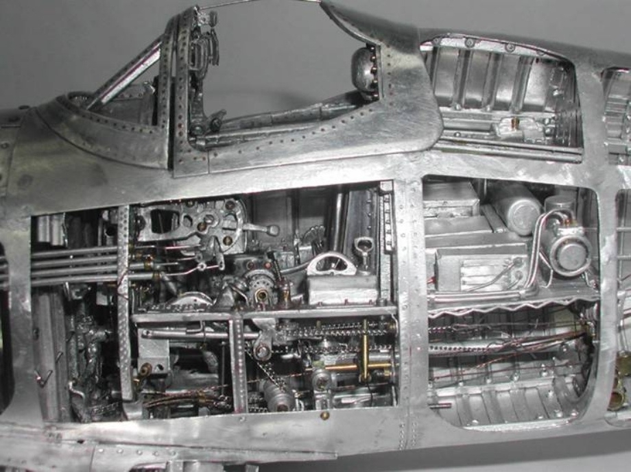 P-51 Mustang detailed Airplane model: Amazing