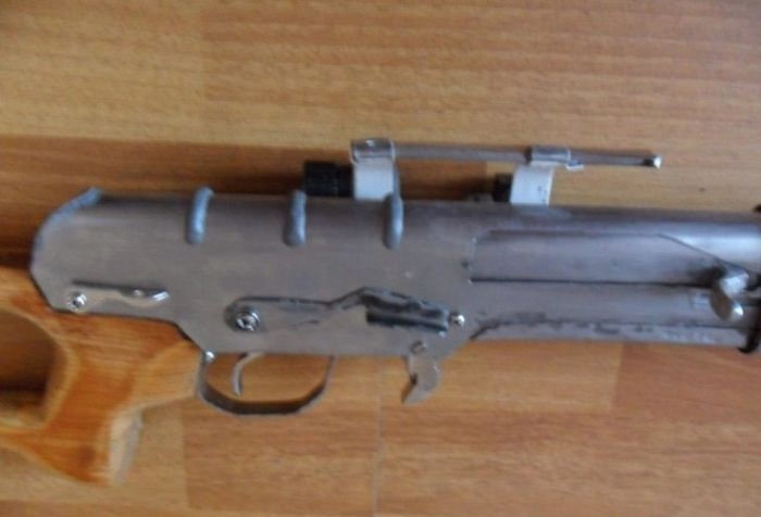 Hand-Made Rifle Model