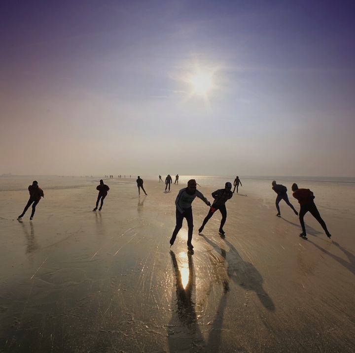 Rare Winter Sports on Netherland's Natural Ice