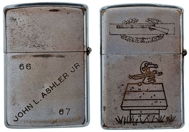 Soldiers’ Engraved Lighters from the Vietnam War 