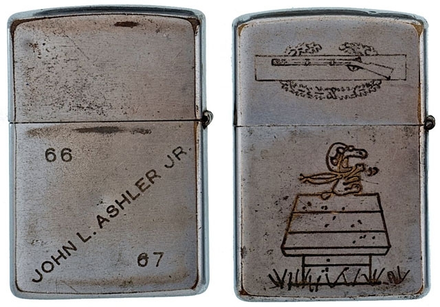 Soldiers’ Engraved Lighters from the Vietnam War 