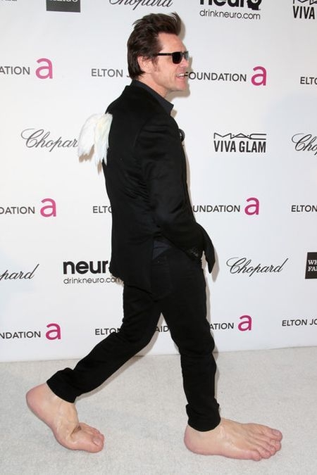 Jim Carrey at the 2013 Oscar Party
