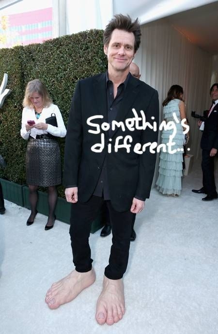 Jim Carrey at the 2013 Oscar Party