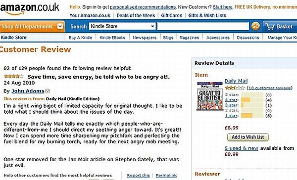 Funny Amazon Reviews. 