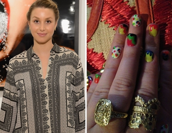 Celeb Nail Art - Who Wore It Best? 