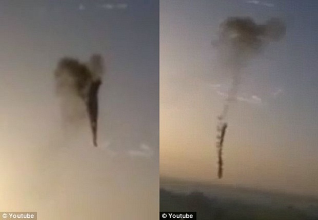 Hot Air Ballon Fell from the Sky in Egypt