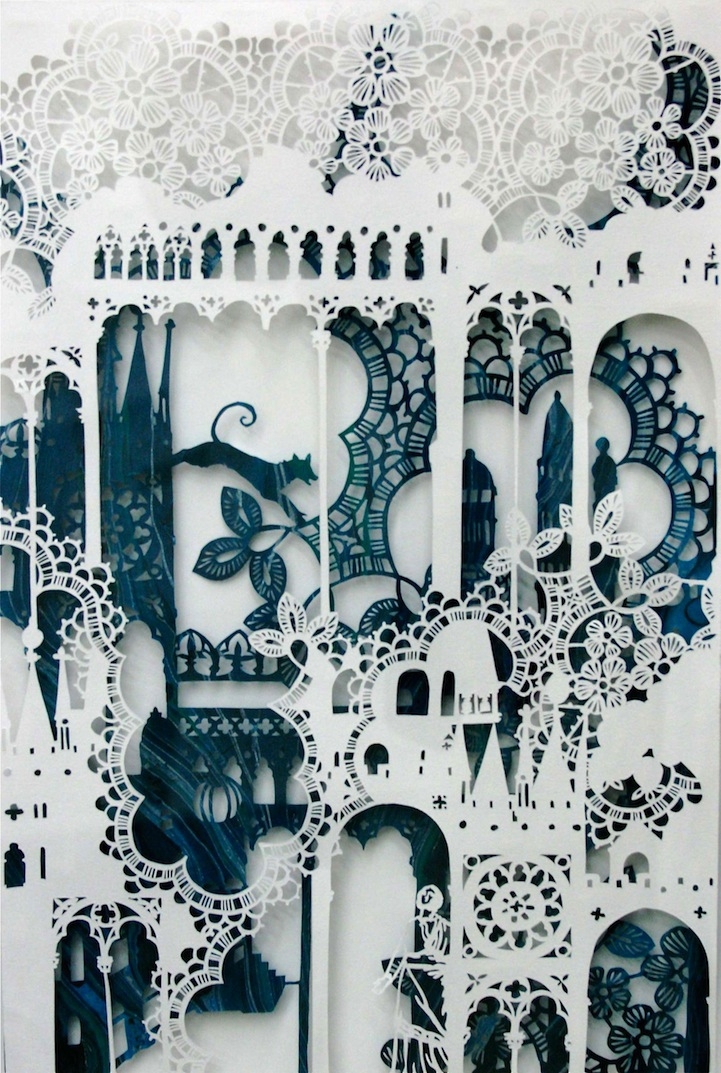 Visual Storytelling Through Intricate Paper Designs 