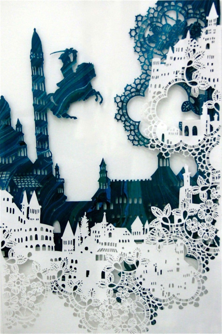 Visual Storytelling Through Intricate Paper Designs 