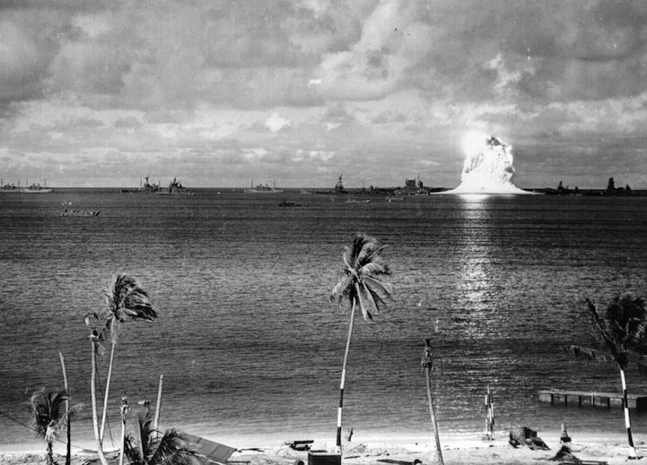 Incredible Archives of a Nuclear Bomb Test Underwater