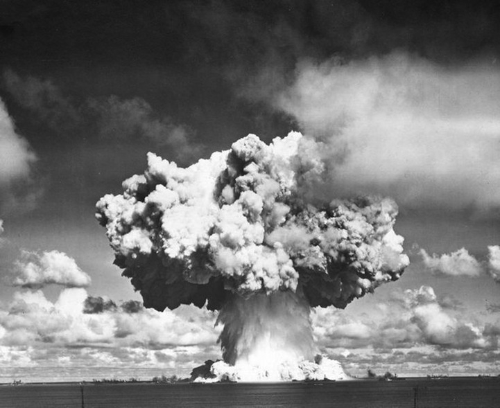 Incredible Archives of a Nuclear Bomb Test Underwater
