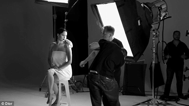 Jennifer Lawrence looks stunning on set of first Dior campaign