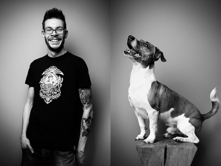 Adorable Portraits of People and Their Pets