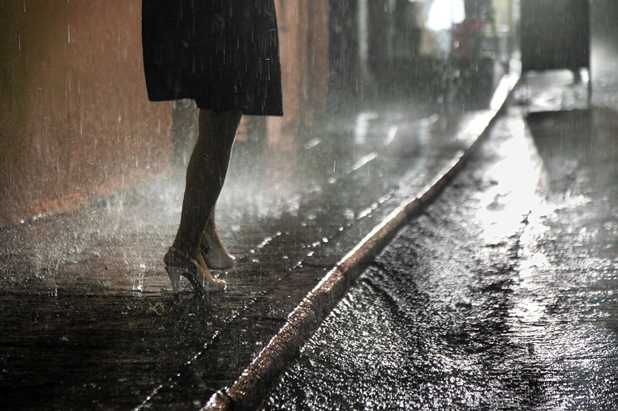 Concrete Charm in the Rain by Christophe Jacrot 
