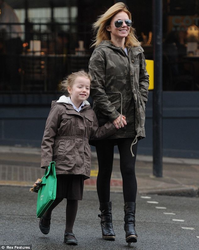 Geri Halliwell's Army Chic Style 