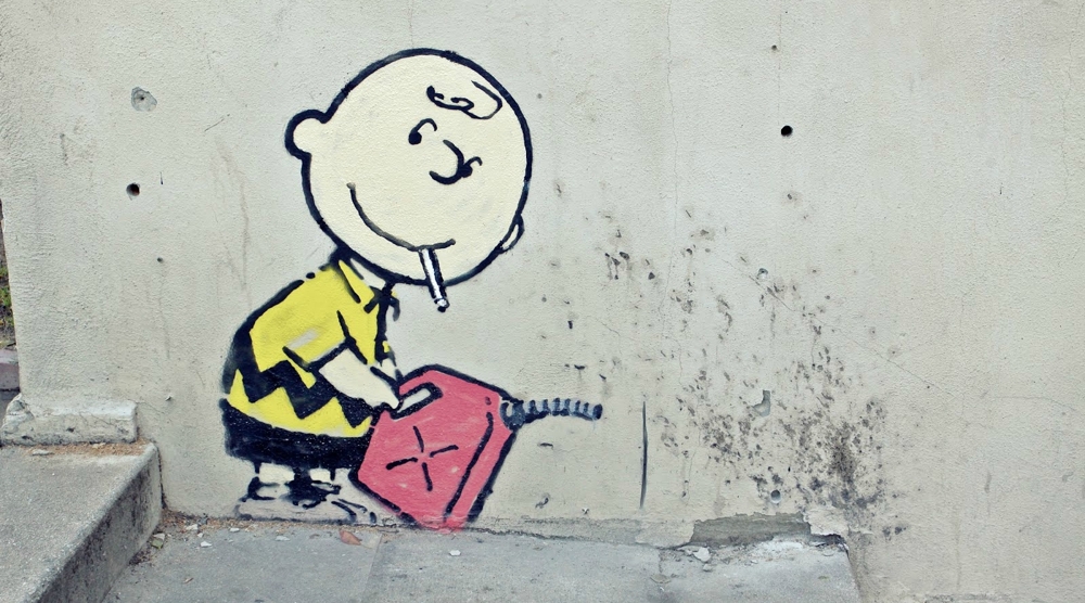 Check Out Banksy the Mystery Street Artist 