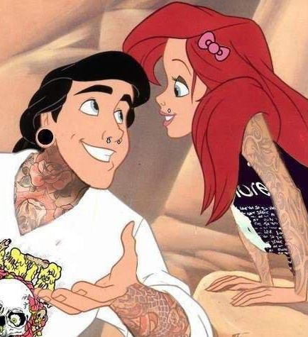 Disney Characters Inked Up! 