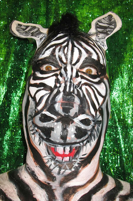 Most Bizarre Face Paintings Brought to You by James Kuhn