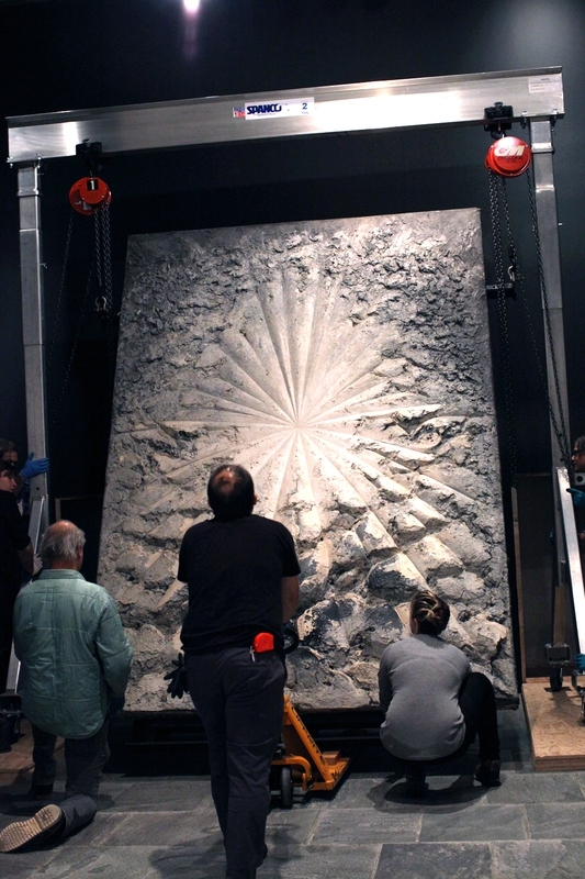 An Oil Painting Layered So Thick It Weighs One Ton