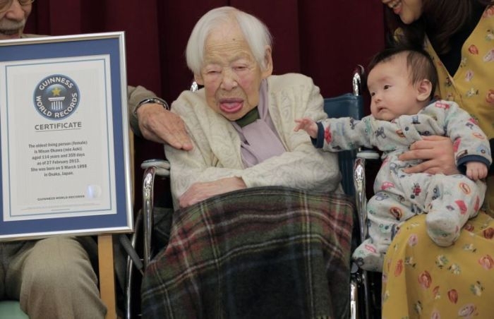World's Oldest Woman Misao Okawa