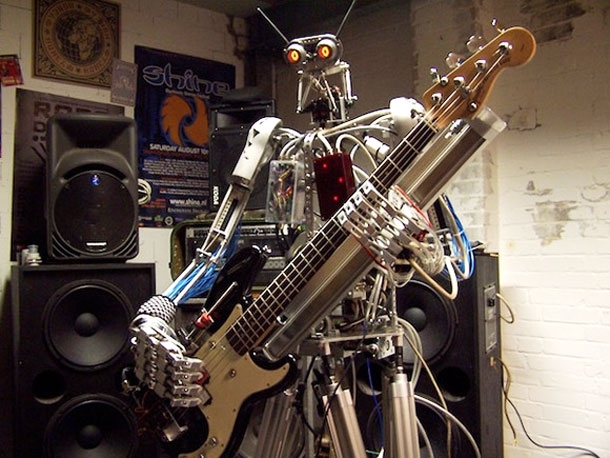 Meet The World's Most Kick-Ass Robot-Only Band