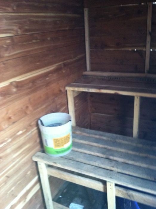Hand-Made Sauna