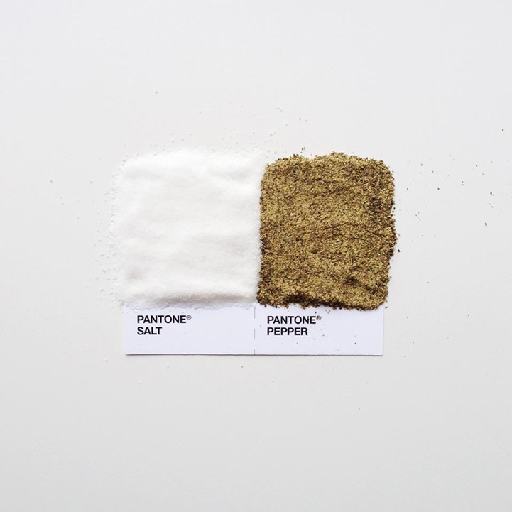 Clever and Appetizing Pantone Swatch Food Pairings