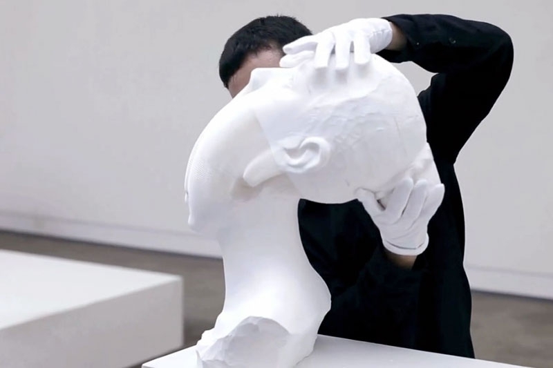 Malleable Paper Sculptures by Li Hongbo 