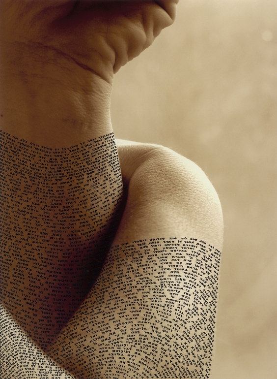 Sensual Photos of the Human Body Covered in Scripture 