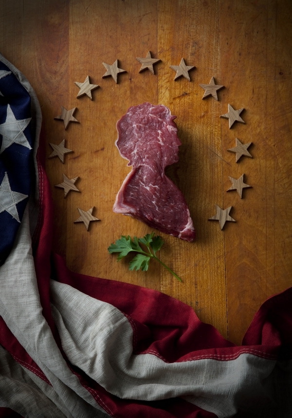 An Artist's Interesting Approach To America's Meat Fetish.