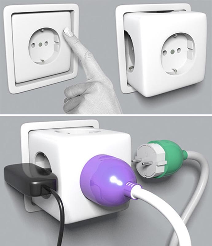 Cool, Creative Outlets To Make Plugging In Fun!