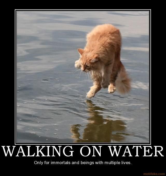 Only Jesus Can Walk on Water?