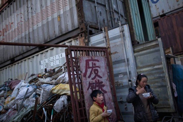Poor Shanghaians Call Shipping Containers Home 